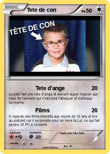 Pokemon Tete de con