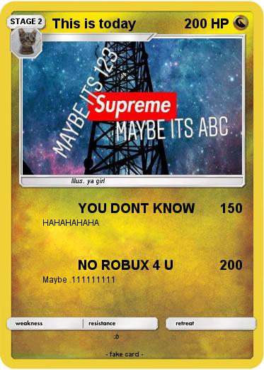 Pokemon This is today