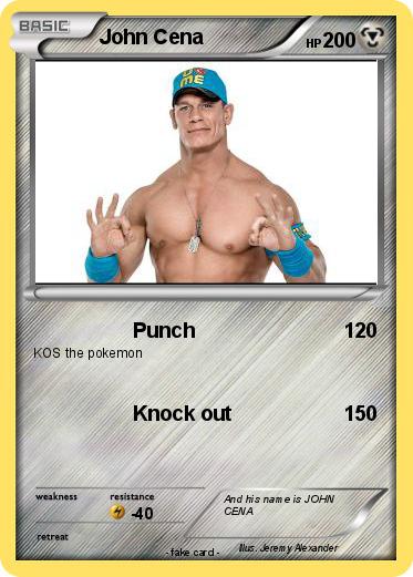 Pokemon John Cena