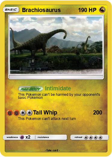 Pokemon Brachiosaurus