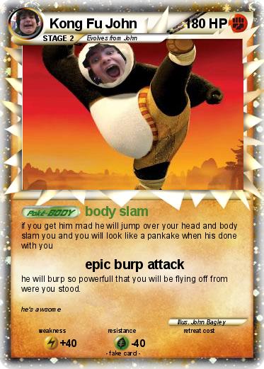 Pokemon Kong Fu John