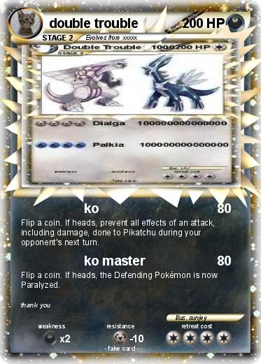 Pokemon double trouble