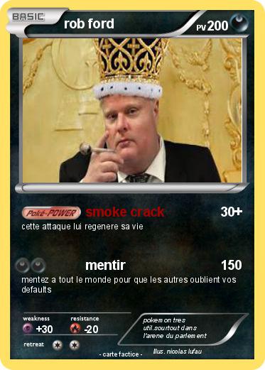 Pokemon rob ford