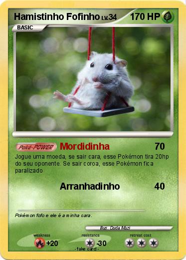 Pokemon Hamistinho Fofinho