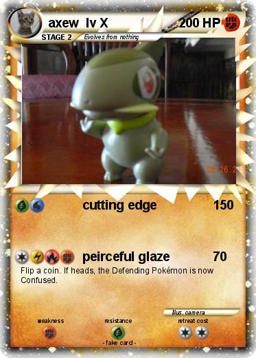 Pokemon axew  lv X