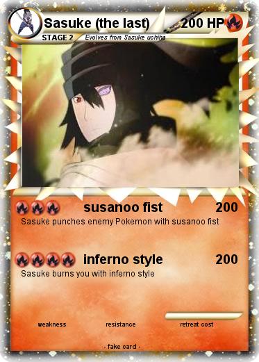 Pokemon Sasuke (the last)