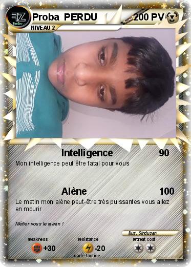 Pokemon Proba  PERDU