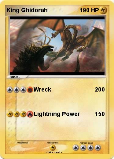 Pokemon King Ghidorah