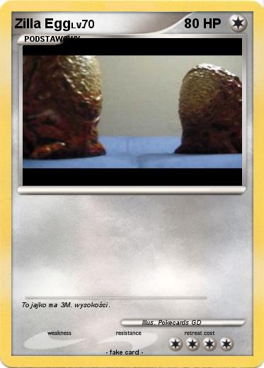 Pokemon Zilla Egg