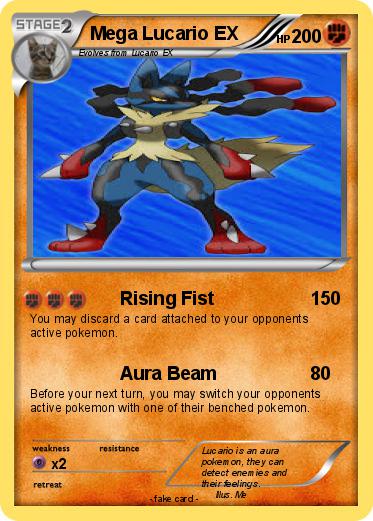 Pokemon Mega Lucario EX
