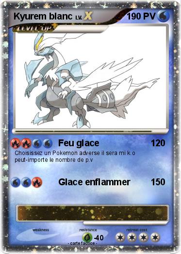Pokemon Kyurem blanc