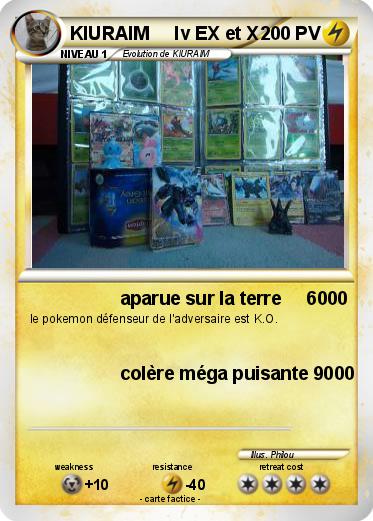 Pokemon KIURAIM     lv EX et X