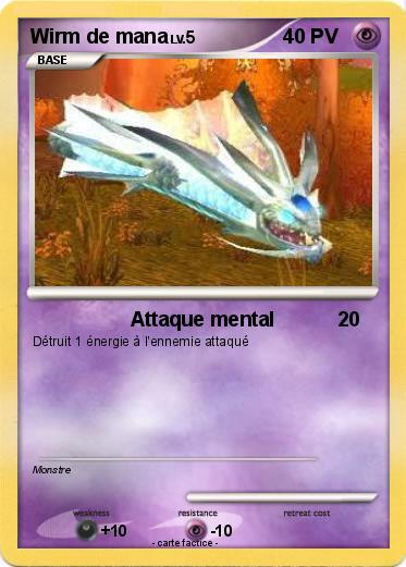 Pokemon Wirm de mana