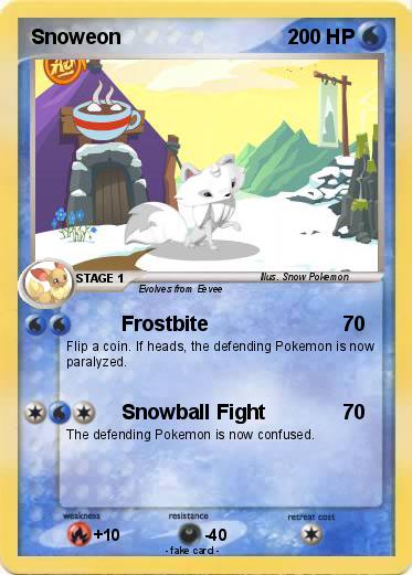 Pokemon Snoweon