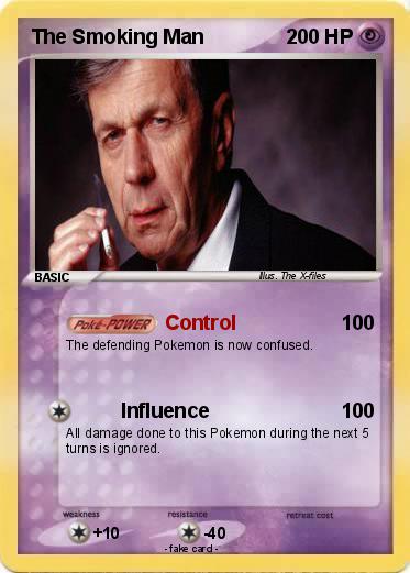 Pokemon The Smoking Man