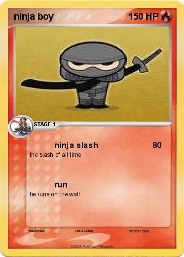 Pokemon ninja boy
