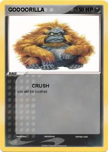 Pokemon GOOOORILLA