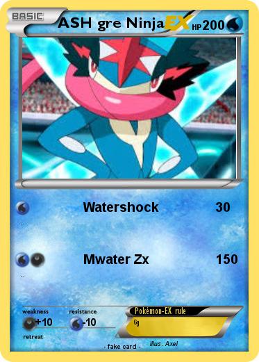 Pokemon ASH gre Ninja