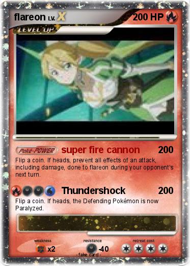 Pokemon flareon