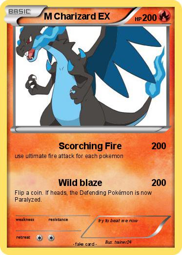 Pokemon M Charizard EX
