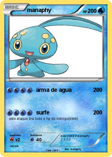 Pokemon manaphy