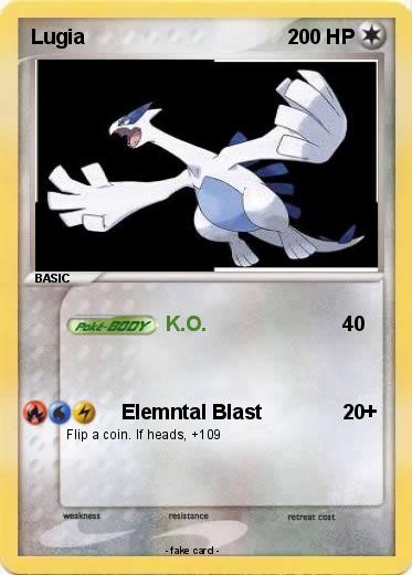 Pokemon Lugia