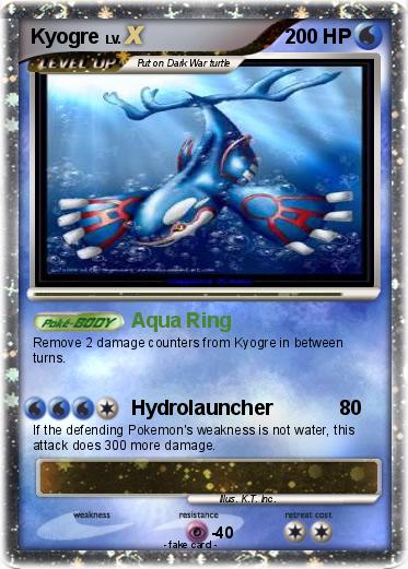 Pokemon Kyogre