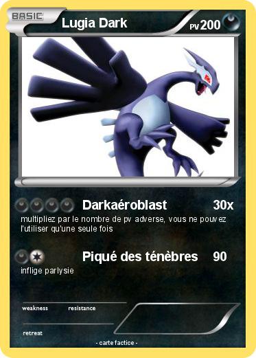 Pokemon Lugia Dark