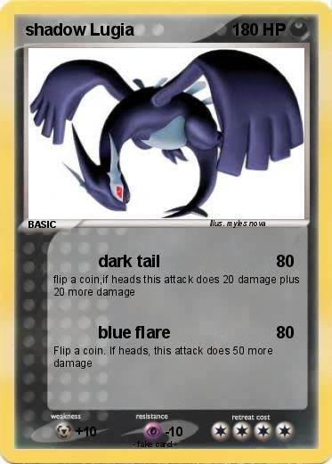 Pokemon shadow Lugia