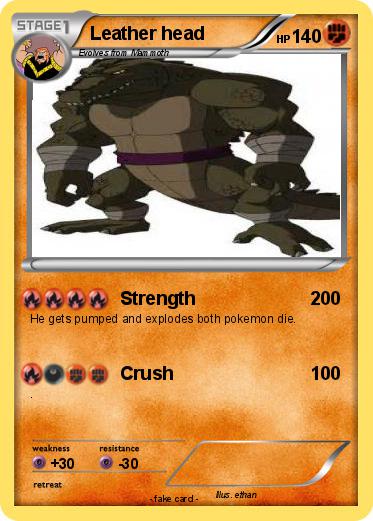 Pokemon Leather head