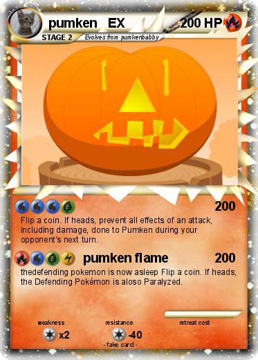 Pokemon pumken   EX