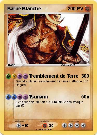 Pokemon Barbe Blanche