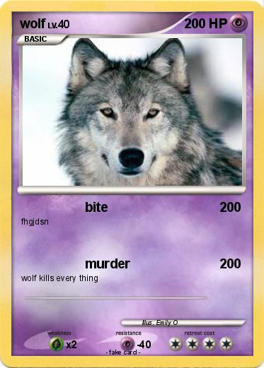 Pokemon wolf