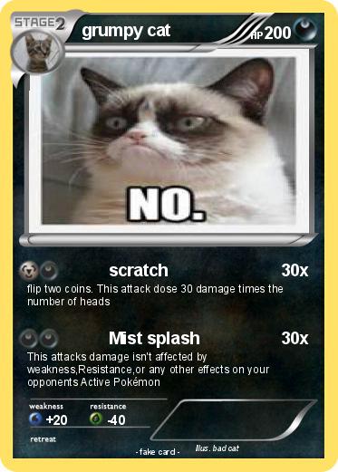 Pokemon grumpy cat