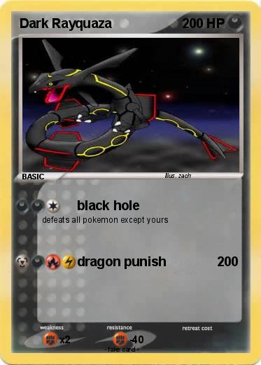 Pokemon Dark Rayquaza