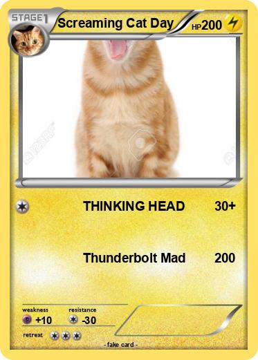 Pokemon Screaming Cat Day