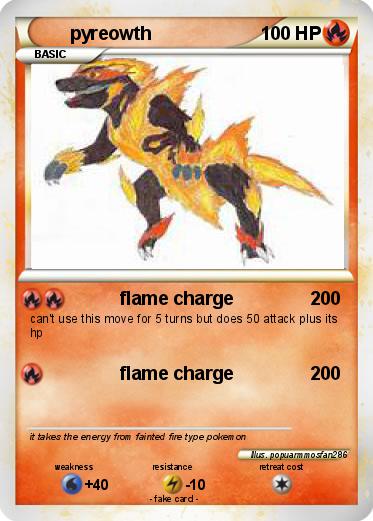 Pokemon pyreowth