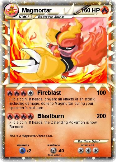 Pokemon Magmortar