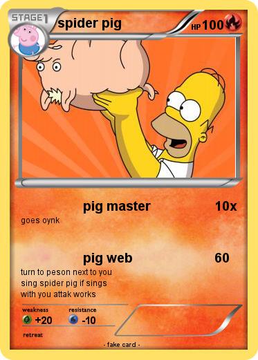 Pokemon spider pig
