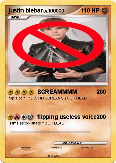 Pokemon justin biebar