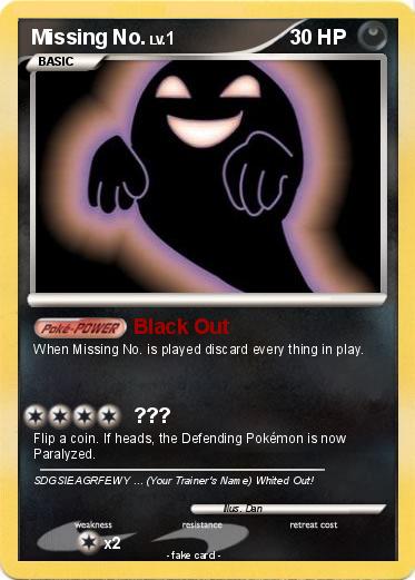 Pokemon Missing No.