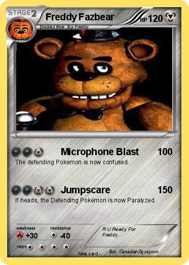 Pokemon Freddy Fazbear