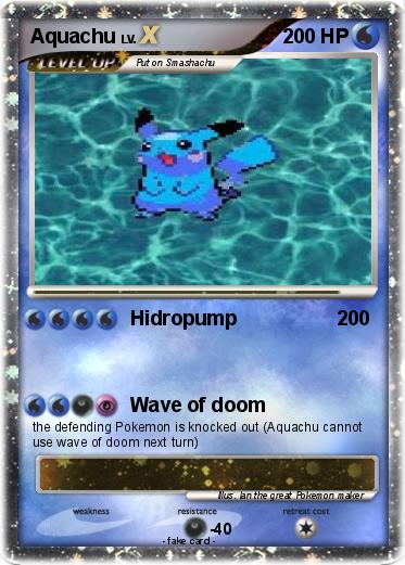 Pokemon Aquachu