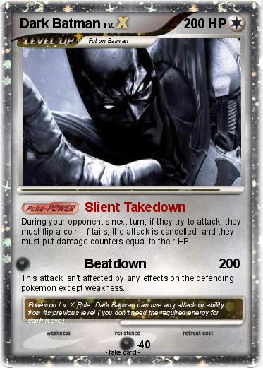 Pokemon Dark Batman
