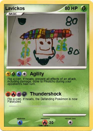Pokemon Lavickos