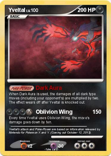 Pokemon Yveltal