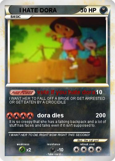 Pokemon I HATE DORA