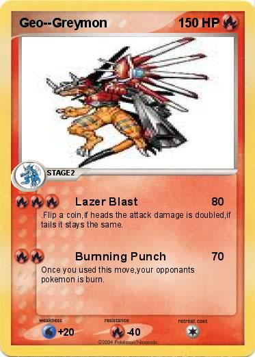 Pokemon Geo--Greymon