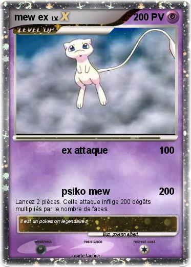 Pokemon mew ex