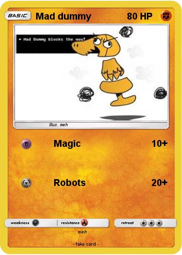 Pokemon Mad dummy